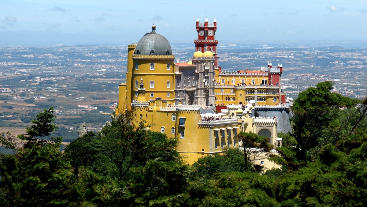 pałac Pena w Sintrze koło Lizbony