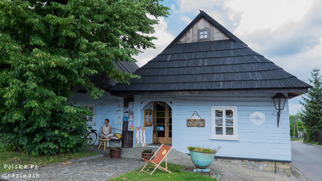 Lanckorona to jedna z wielu atrakcji Małołopolski. Drewnianen domki maja swój urok.