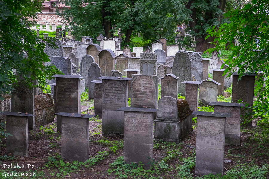Atrakcje Krakowa - stary cmentarz żydowski