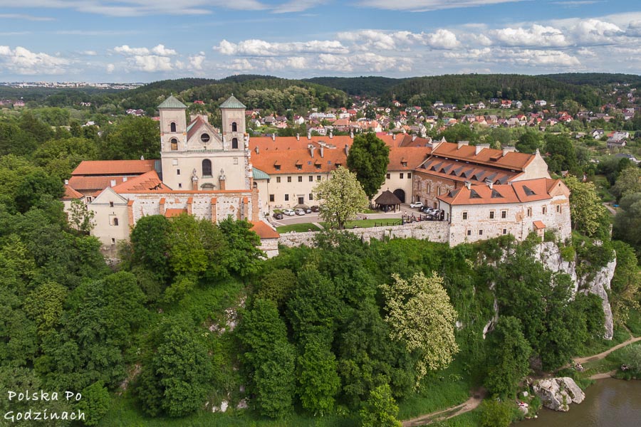 Atrakcje Krakowa. Klasztor w Tyńcu w Krakowie