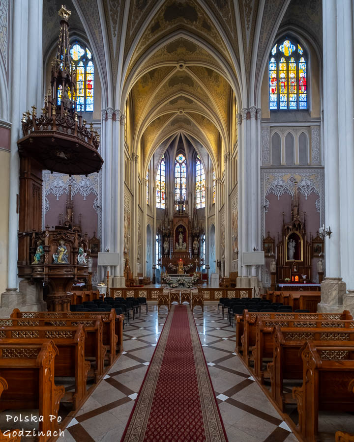 wnętrze Katedry w Radomiu