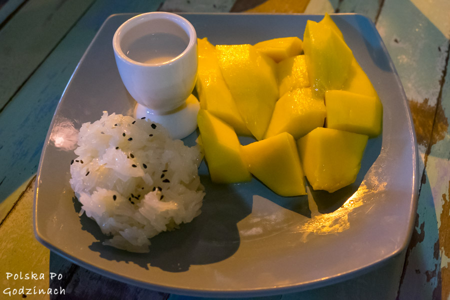 Mango sticky rice - czyli deser po tajsku.