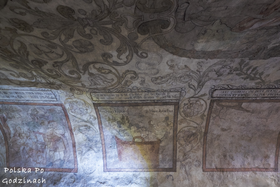 Piwnica pod Fortuną z cennymi XVII wiecznymi polichromiami to atrakcja i warte zobaczenia miejsce w Lublinie