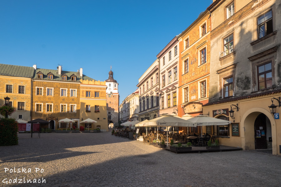 Kamienice na Rynku Starego Miasta i Brama Krakowska - to warto zobaczyć w Lublinie