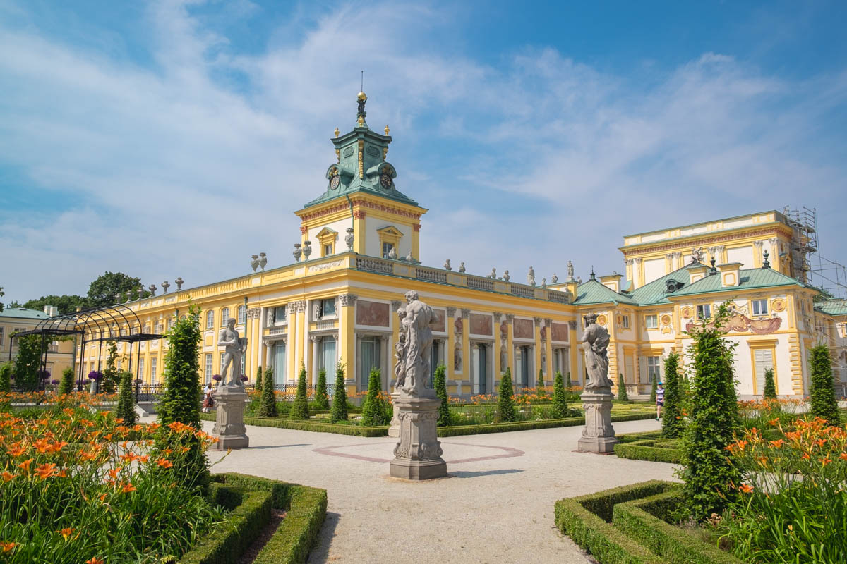Pałac w Wilanowie.