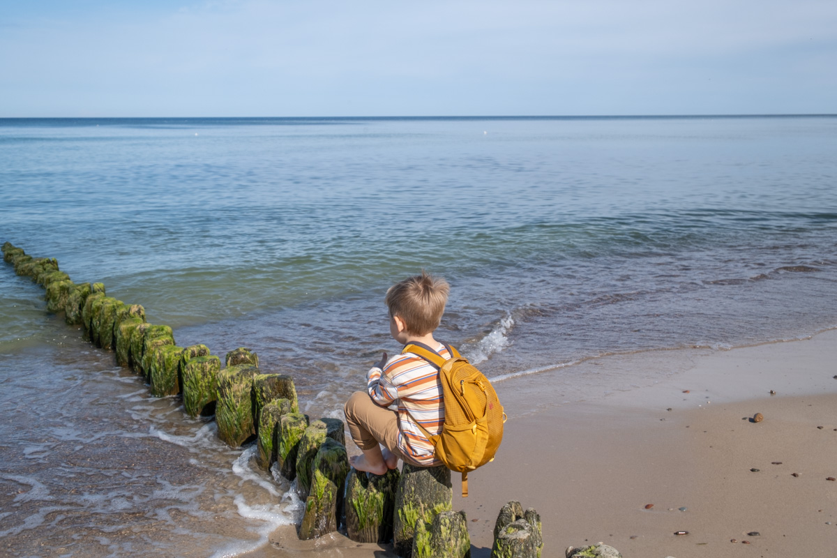 Plaża w Gąskach.