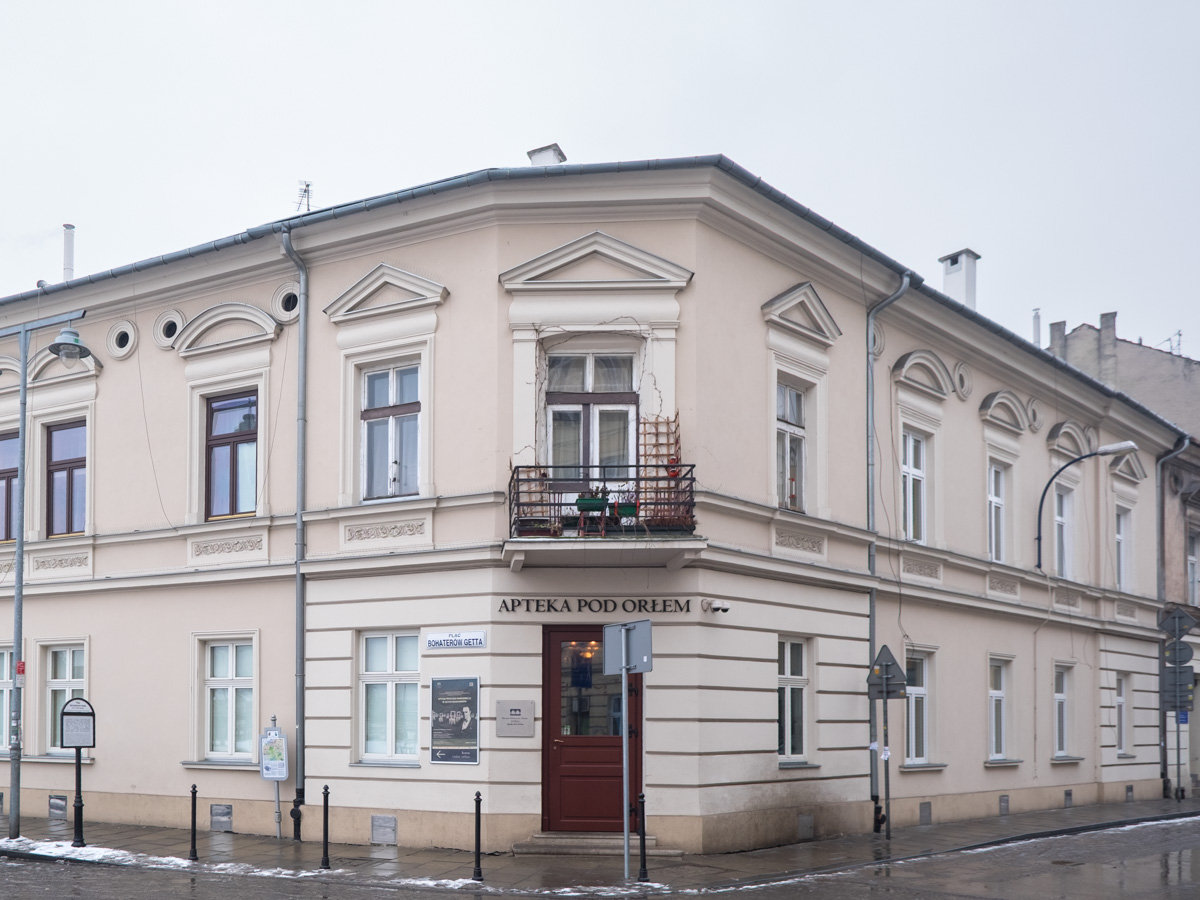 Budynek Apteki Pod Orłem to muzeum i jedna z atrakcji turystcyznej Podgórza.